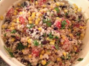 quinoa and black bean salad 