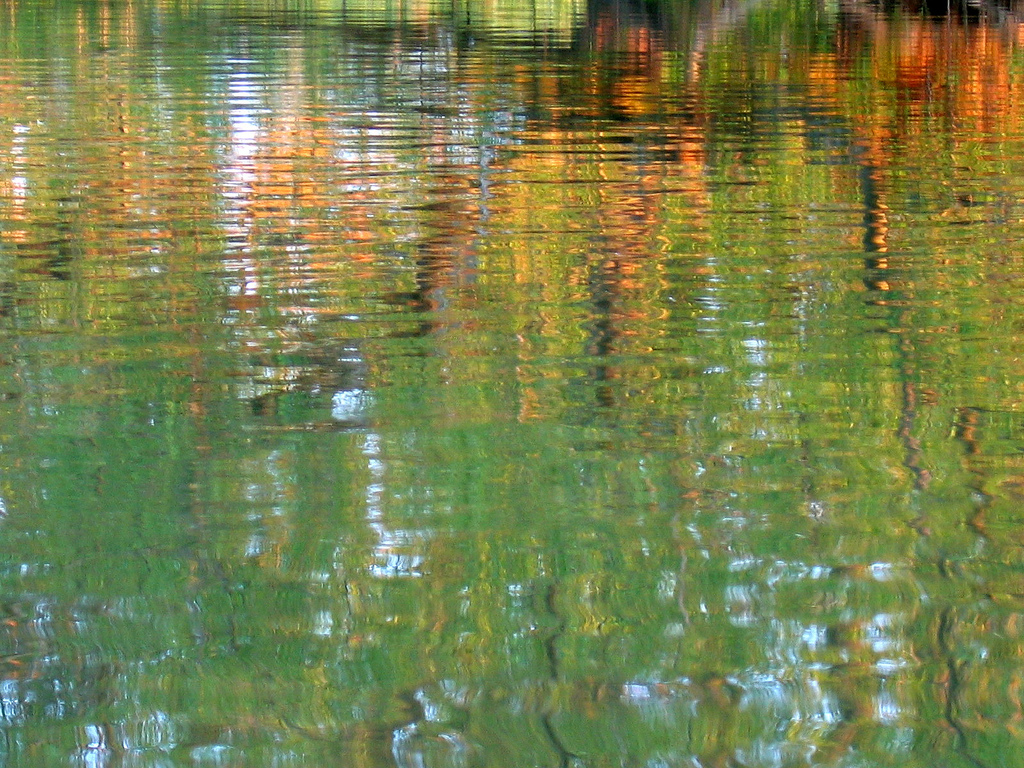 still waters are peaceful
