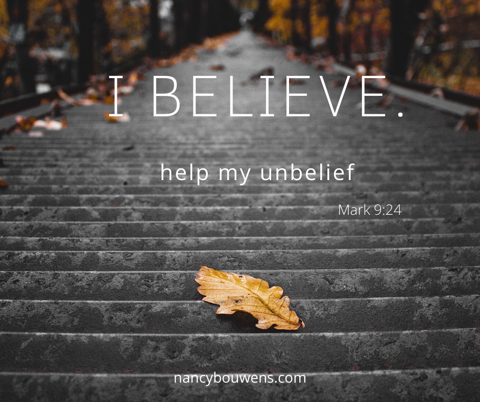 help my unbelief