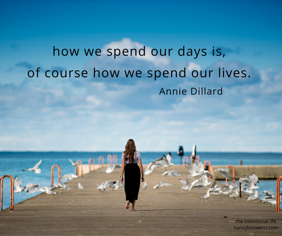 Annie Dillard how we spend our days